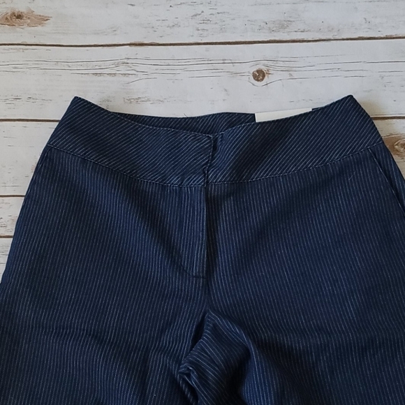 Cato wide leg wide waist pin striped jeans NWT - Picture 5 of 11